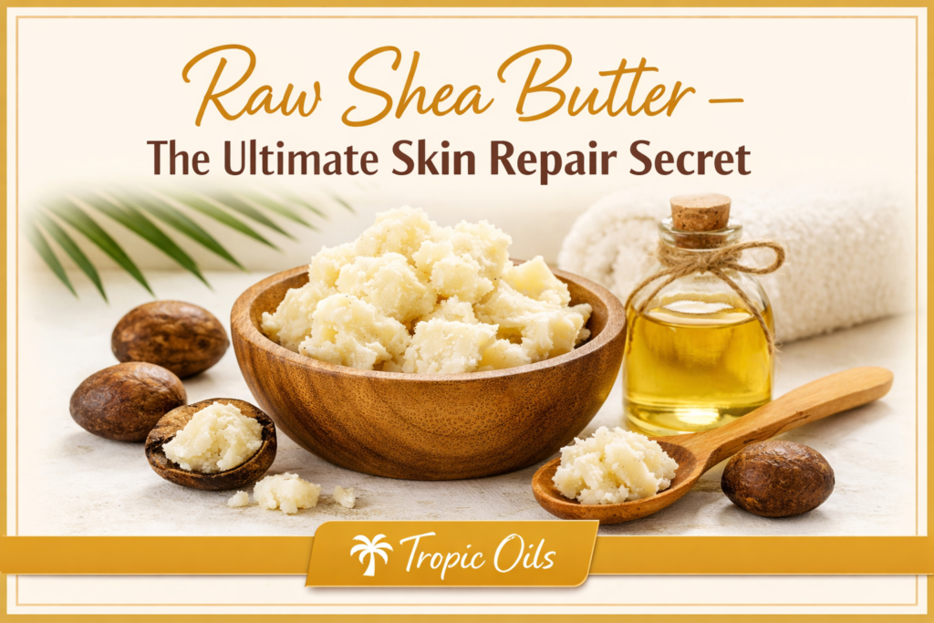sheabutter Raw Shea Butter – The Ultimate Skin Repair Secret | Tropic Oils
